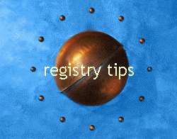 registry tips